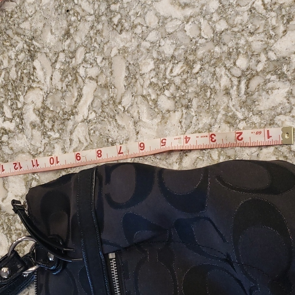 Coach Black Shoulder Bag - Picture 10 of 12